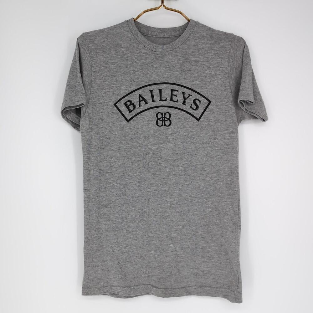 Baileys Grey / Gray Women's Crewneck Short Sleeve T-Shirt/ Tee - US Size S - GUC